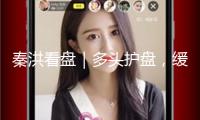 秦洪看盤｜多頭護盤，緩解壓力心情
